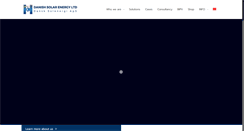 Desktop Screenshot of dansksolenergi.dk