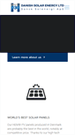 Mobile Screenshot of dansksolenergi.dk